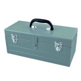 Caja metalica Gris 40×18.2×16.3cm SURTEK CM16G